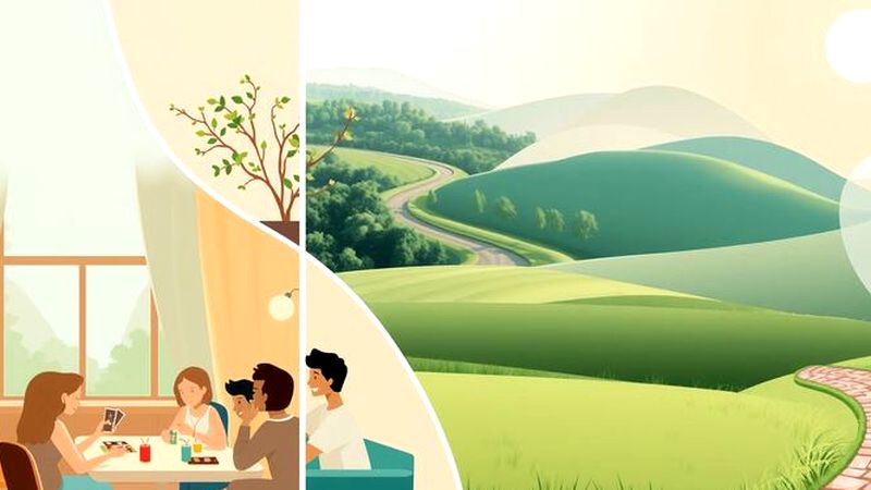 Un refugio armonioso inspira calma y alegría