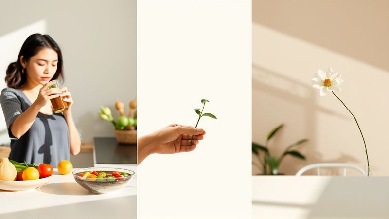 Una serenidad sencilla y contemplativa florece