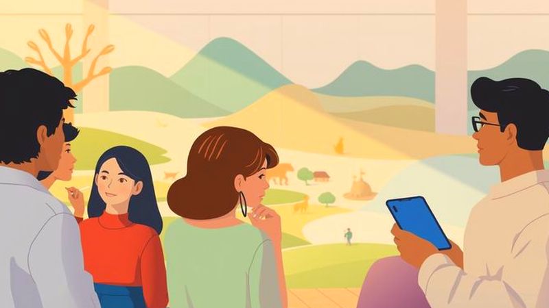 Un espacio tranquilo reflexiona sobre progreso y experiencias