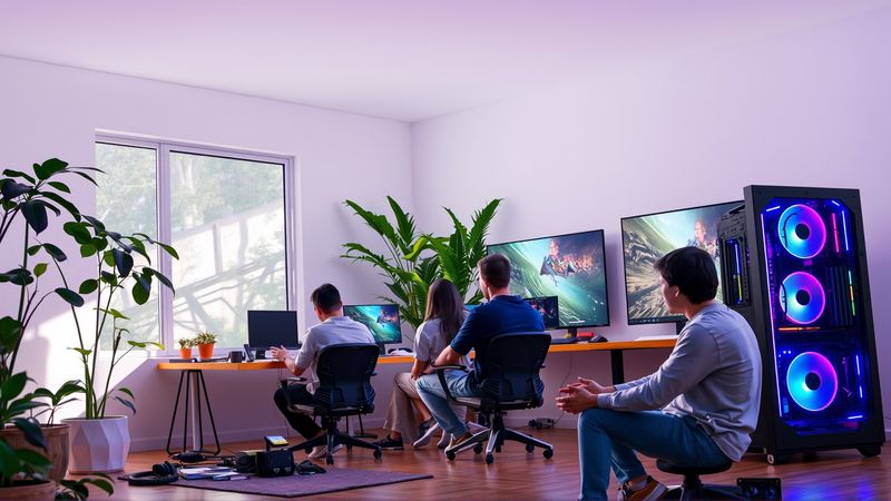 Un espacio tranquilo de aprendizaje digital