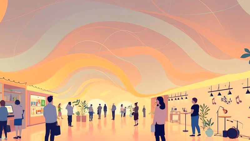 Un espacio visualmente sereno y conectado