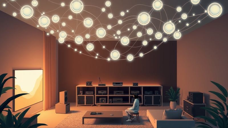 Luces y sonido crean armonía digital