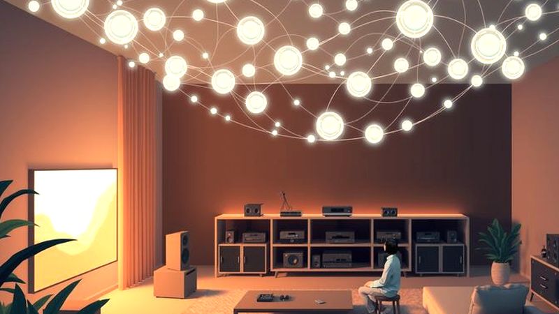 Luces y sonido crean armonía digital