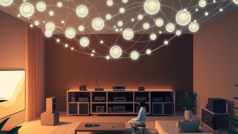 Luces y sonido crean armonía digital