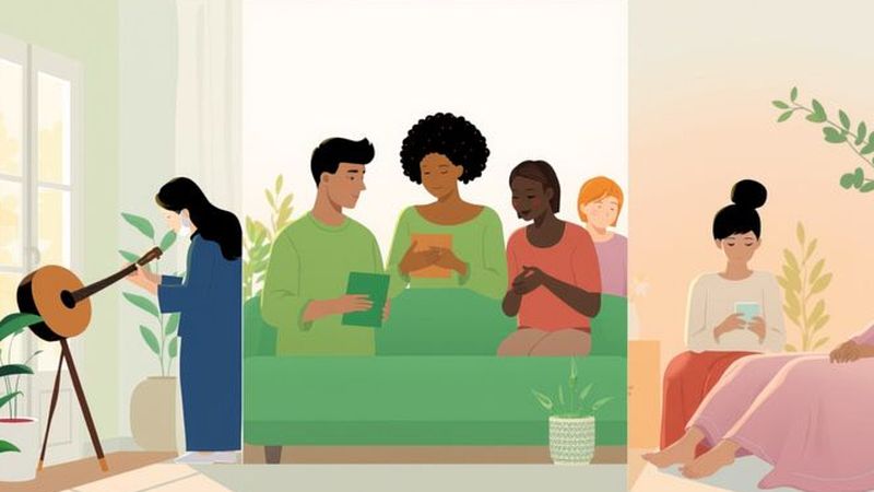 Un hogar sereno inspira colaboración y bienestar