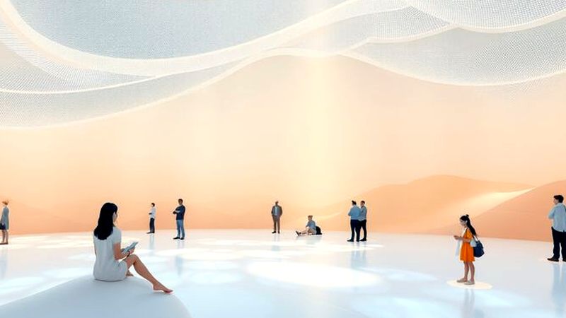 Un espacio luminoso y colaborativo transmite calma