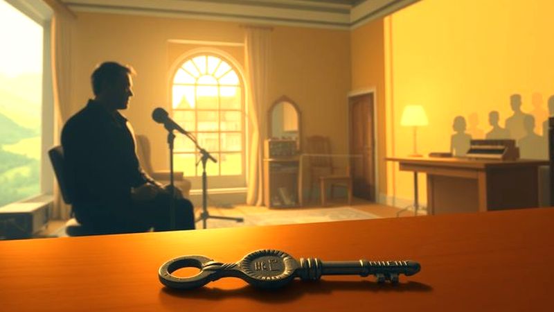 Un estudio musical evocador
