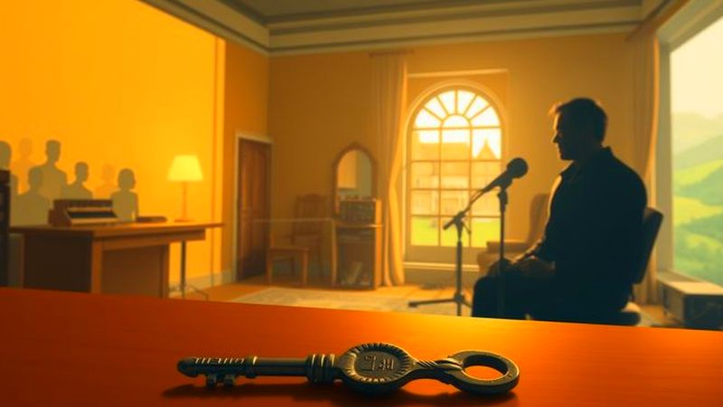 Un estudio musical evocador