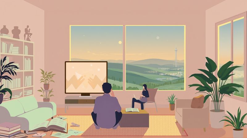 Un estudio tranquilo inspira reflexión y curiosidad