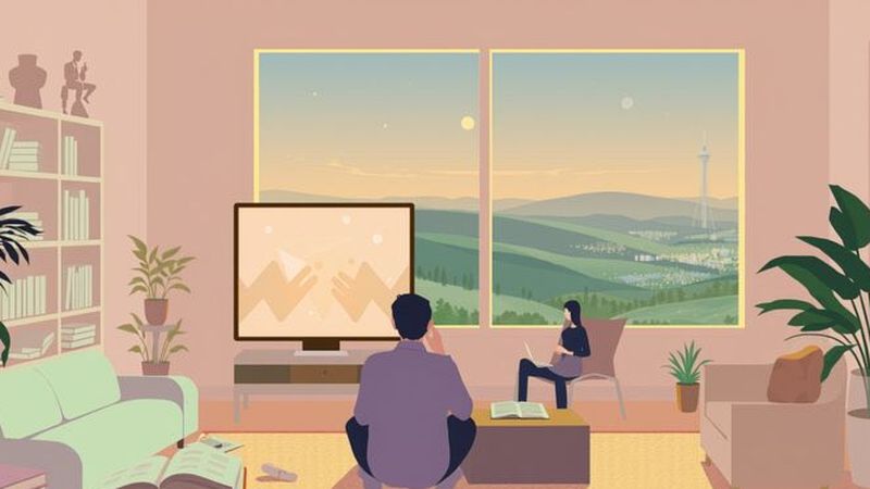 Un estudio tranquilo inspira reflexión y curiosidad