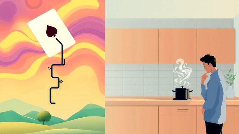 Un logro sereno en cocina florida