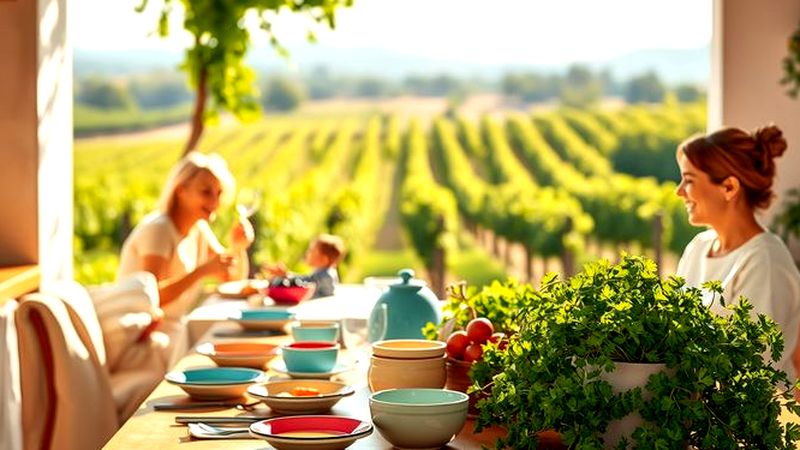 Una cocina acogedora celebra la alegría compartida