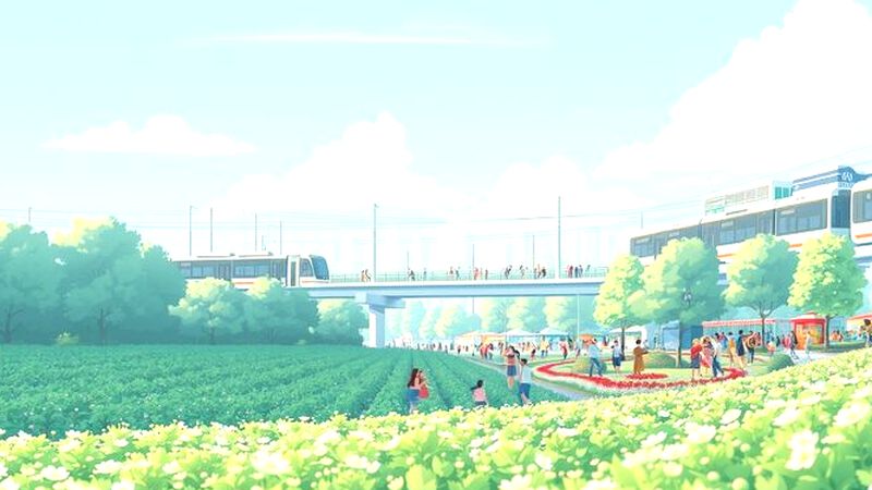 Ciudad moderna y jardines ofrecen placeres accesibles