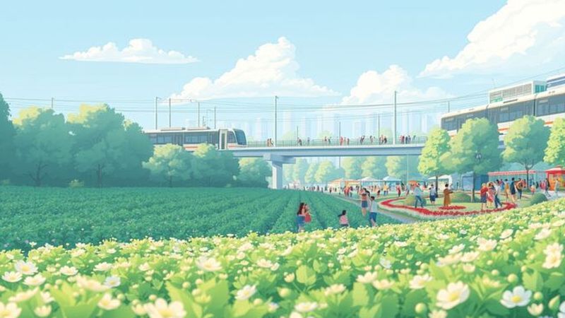 Ciudad moderna y jardines ofrecen placeres accesibles