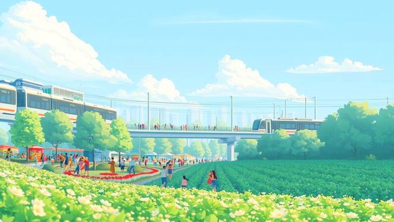 Ciudad moderna y jardines ofrecen placeres accesibles